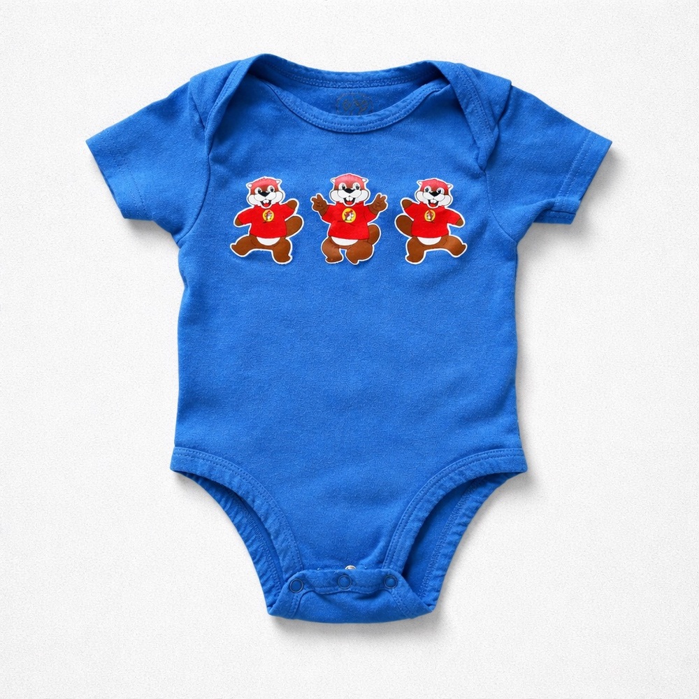 Buc-ee’s Baby Onesie – 9 Months – Blue
